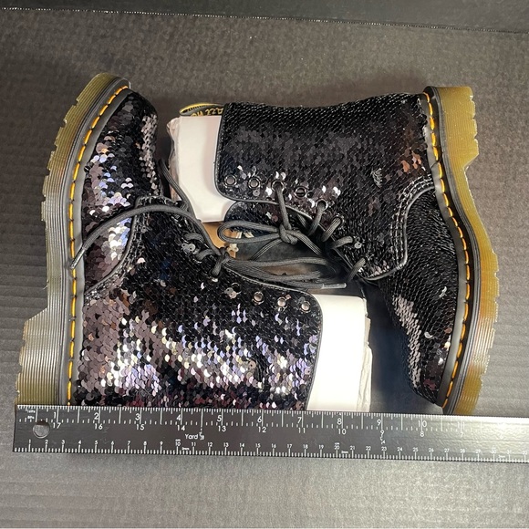 Brand New Shiftable Sequins Dr Martens 3 UK, 5 US - Picture 9 of 15